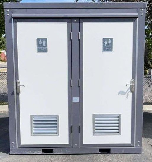 Portable 2 Person Toilet Pod