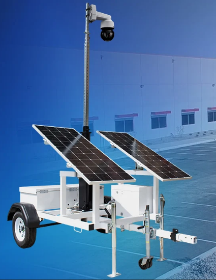 360-PTZ Mobile Solar Surveillance Trailers