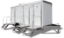 3 Person Restroom Trailer